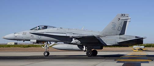 McDonnell-Douglas F/A-18C Hornet BuNo 164627 #313 of VFA-106, NAF el Centro, October 24, 2012